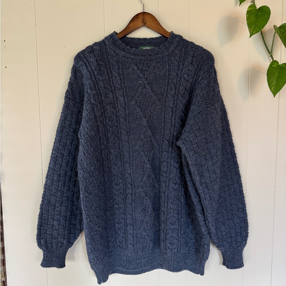 Cabela's Blue Crewneck Sweater